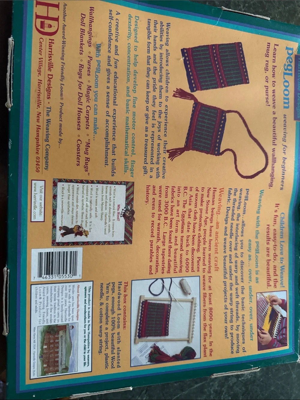 Harrisville designs weaving Loom